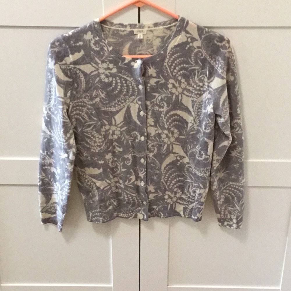 J.crew button down cardigan